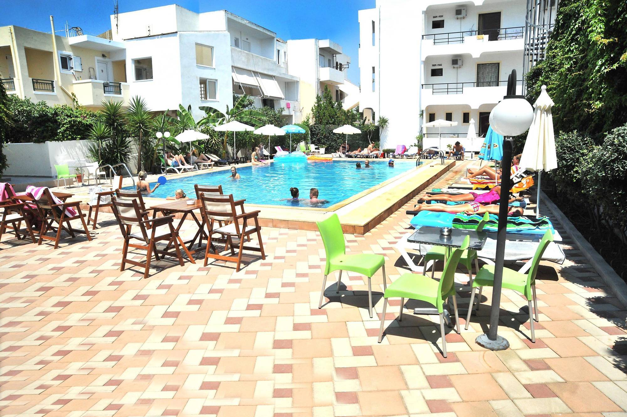 Santa Marina Hotel Apartments Kos-Stadt Exterior foto